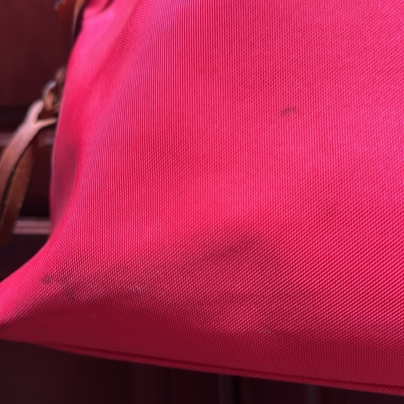 Dooney & Bourke Nylon Large Dome Satchel in Red - Picture 5 of 15